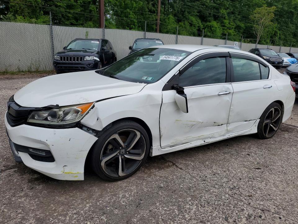 Auction sale of the 2017 Honda Accord, vin: 1HGCR2F56HA027583, lot number: 54641776
