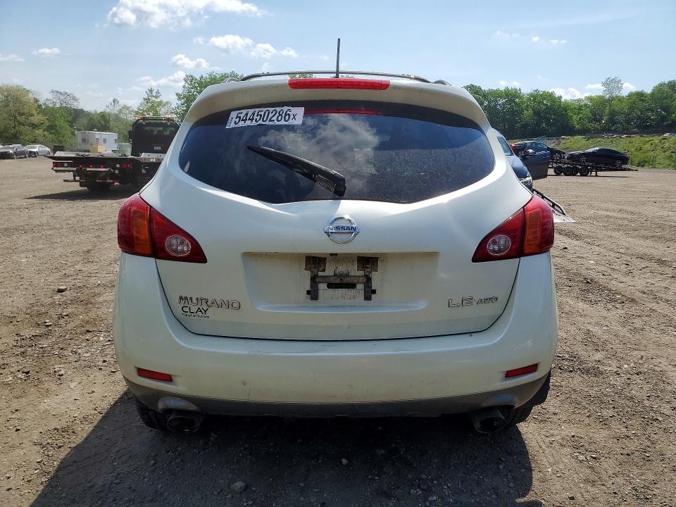 2010 Nissan Murano მანქანა იყიდება აუქციონზე, vin: JN8AZ1MW3AW122031, აუქციონის ნომერი: 54450286