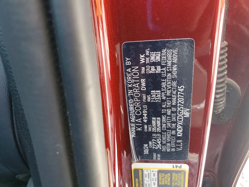 54434716 :رقم المزاد ، KNDPXCDG2S7207745 vin ، 2025 Kia Sportage مزاد بيع