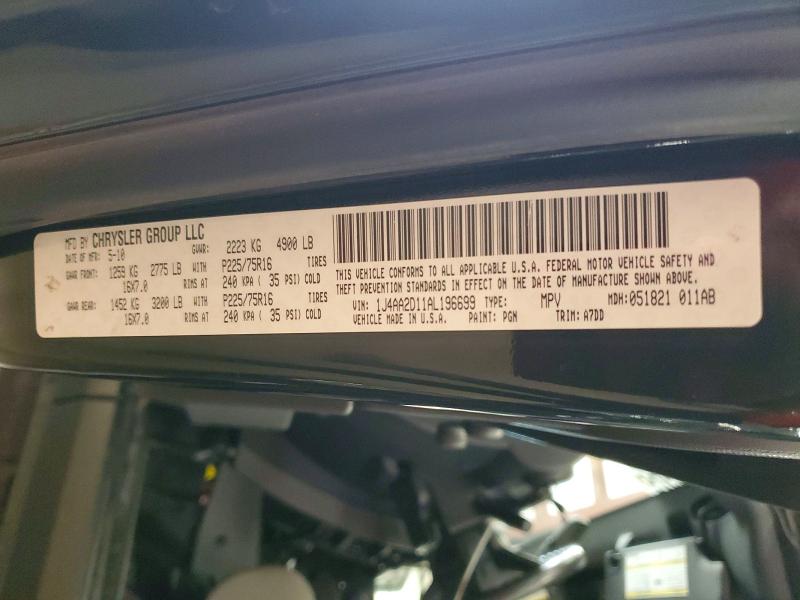 Продаж на аукціоні авто 2010 Jeep Wrangler, vin: 1J4AA2D11AL196699, номер лоту: 54666796