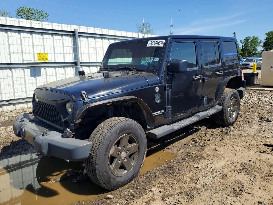 2011 Jeep Wrangler Unlimited მანქანა იყიდება აუქციონზე, vin: 1J4BA3H15BL623680, აუქციონის ნომერი: 55326926