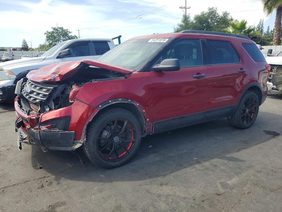 2016 Ford Explorer მანქანა იყიდება აუქციონზე, vin: 1FM5K7BH3GGB55313, აუქციონის ნომერი: 54291876