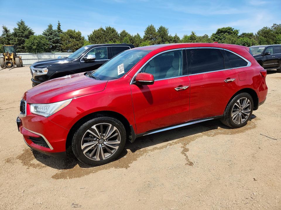 Auction sale of the 2020 Acura Mdx, vin: 5J8YD4H54LL018505, lot number: 55074946
