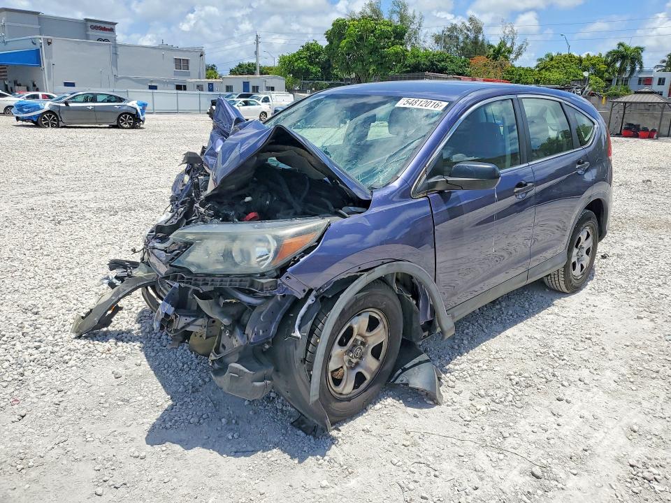 2013 Honda Cr-v მანქანა იყიდება აუქციონზე, vin: 3CZRM3H30DG705470, აუქციონის ნომერი: 54812016