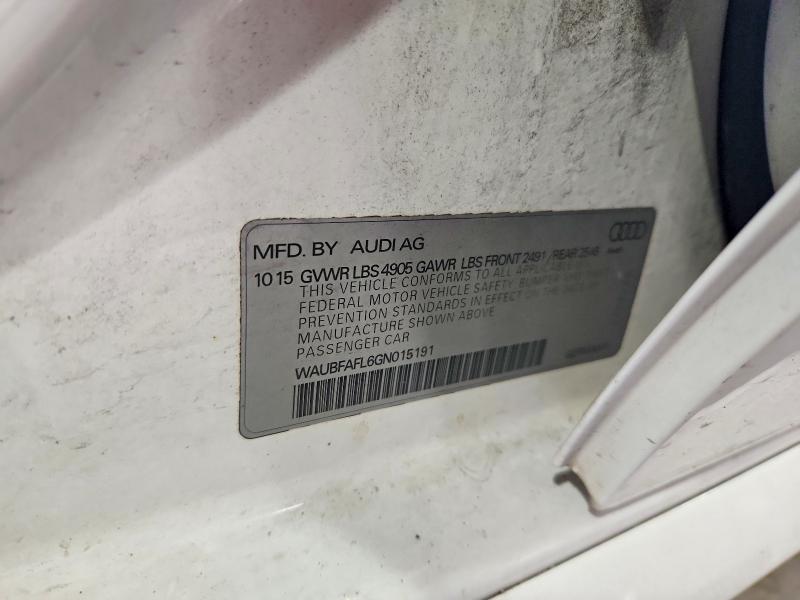 Продажа на аукционе авто 2016 Audi A4, vin: WAUBFAFL6GN015191, номер лота: 53319046