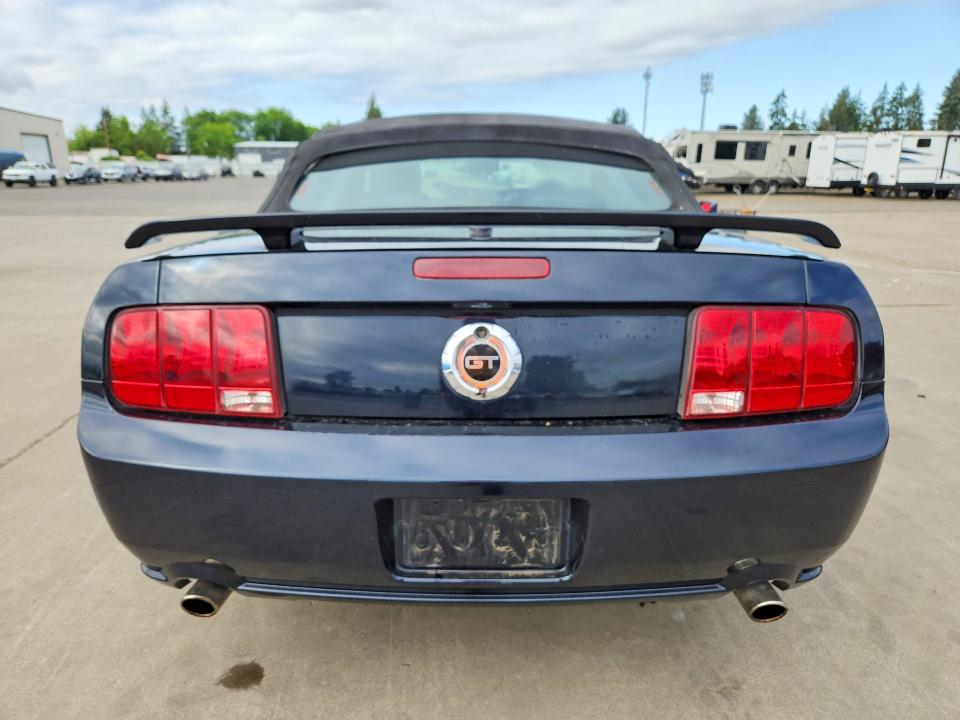 55067216 :رقم المزاد ، 1ZVHT85H175347399 vin ، 2007 Ford Mustang مزاد بيع