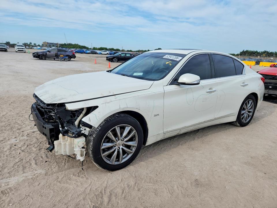 Продаж на аукціоні авто 2017 Infiniti Q50, vin: JN1CV7AP9HM641383, номер лоту: 52941206