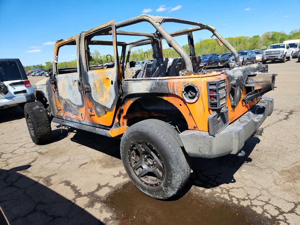 2013 Jeep Wrangler Unlimited მანქანა იყიდება აუქციონზე, vin: 1C4BJWEG4DL510323, აუქციონის ნომერი: 52655336