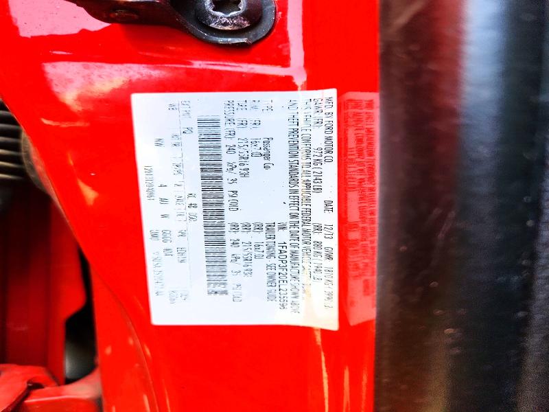 2014 Ford Focus მანქანა იყიდება აუქციონზე, vin: 1FADP3F20EL235596, აუქციონის ნომერი: 54179836