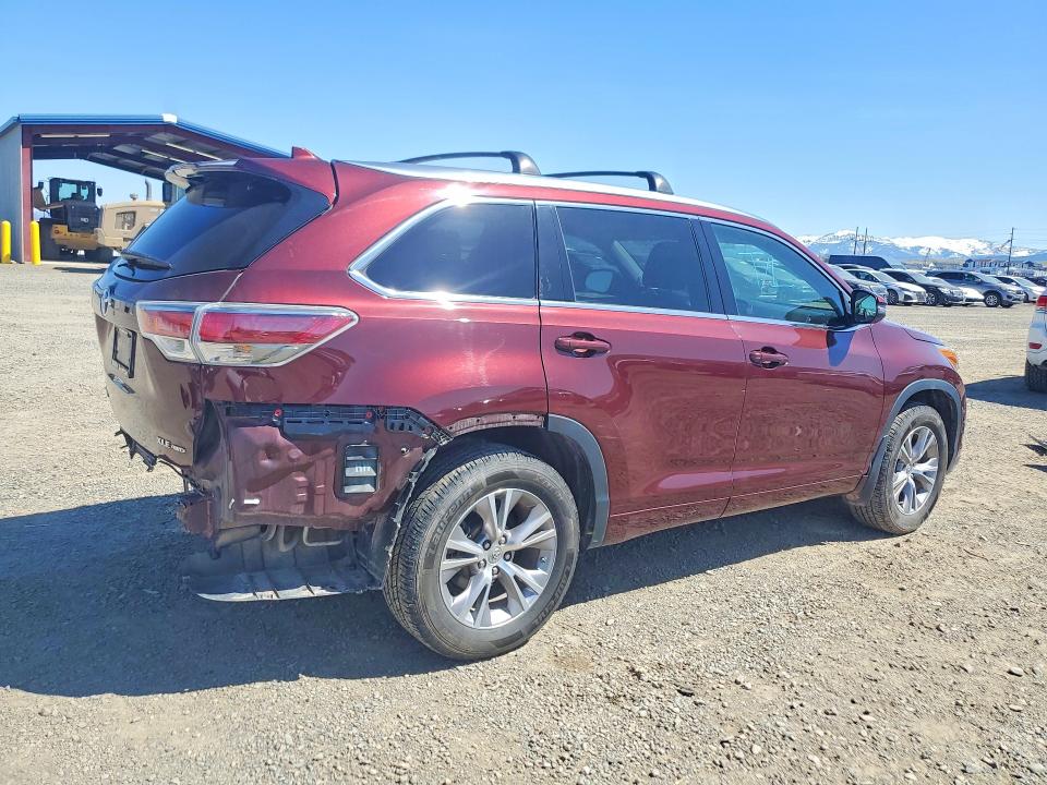 Aukcja sprzedaży 2015 Toyota Highlander, vin: 5TDJKRFH6FS182583, numer aukcji: 52257016