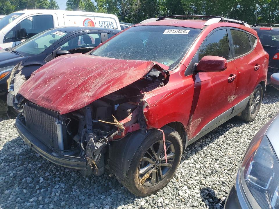 2015 Hyundai Tucson მანქანა იყიდება აუქციონზე, vin: KM8JU3AG0FU088227, აუქციონის ნომერი: 53455626