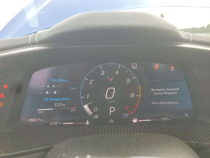 2022 Chevrolet Corvette მანქანა იყიდება აუქციონზე, vin: 1G1YC3D44N5112831, აუქციონის ნომერი: 53823996