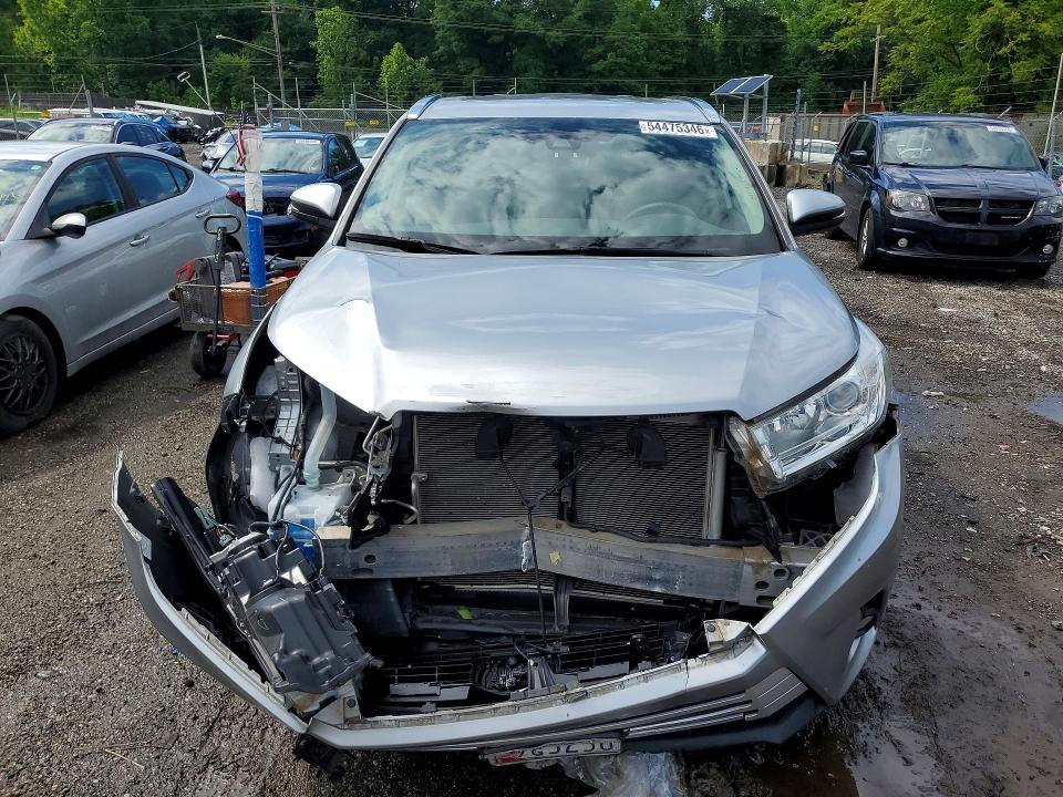 Aukcja sprzedaży 2018 Toyota Highlander, vin: 5TDJZRFH3JS857097, numer aukcji: 54475346