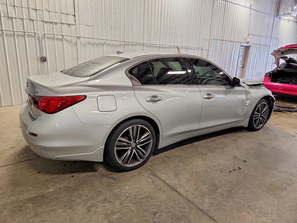 2015 Infiniti Q50 მანქანა იყიდება აუქციონზე, vin: JN1BV7AR6FM394009, აუქციონის ნომერი: 54639496