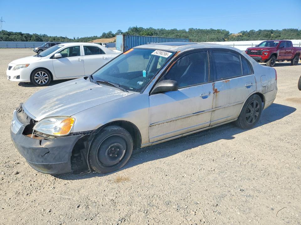 Продажа на аукционе авто 2002 Honda Civic, vin: 2HGES26792H566125, номер лота: 54296296