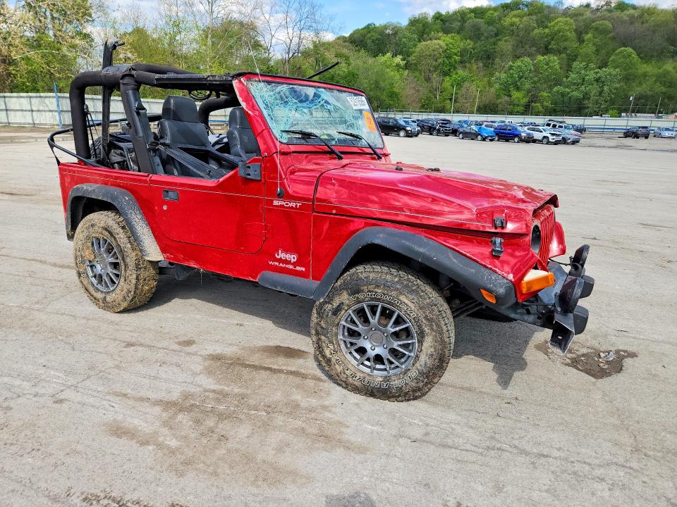 2004 Jeep Wrangler / Tj მანქანა იყიდება აუქციონზე, vin: 1J4FA49S34P755458, აუქციონის ნომერი: 52918586