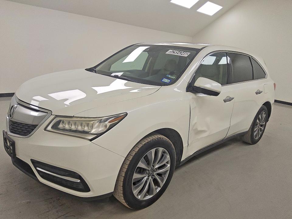 Продаж на аукціоні авто 2016 Acura Mdx, vin: 5FRYD3H48GB008938, номер лоту: 52954346