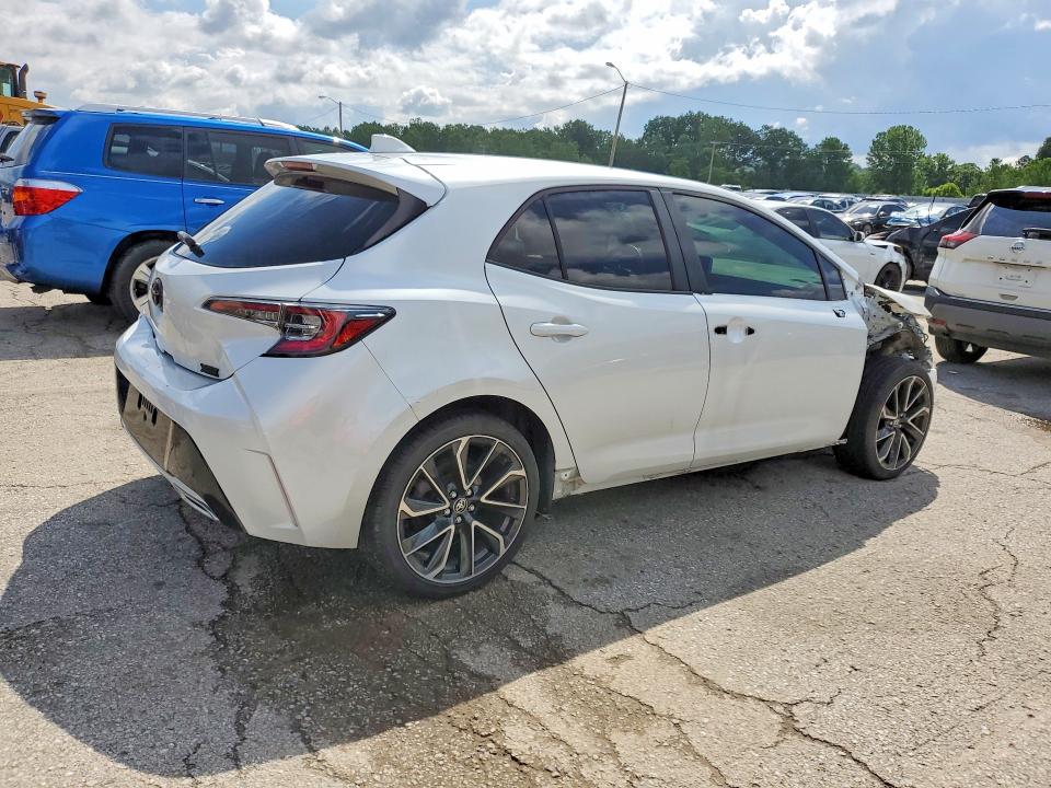 55169436 :رقم المزاد ، JTNA4MBEXM3107081 vin ، 2021 Toyota Corolla Hatchback مزاد بيع