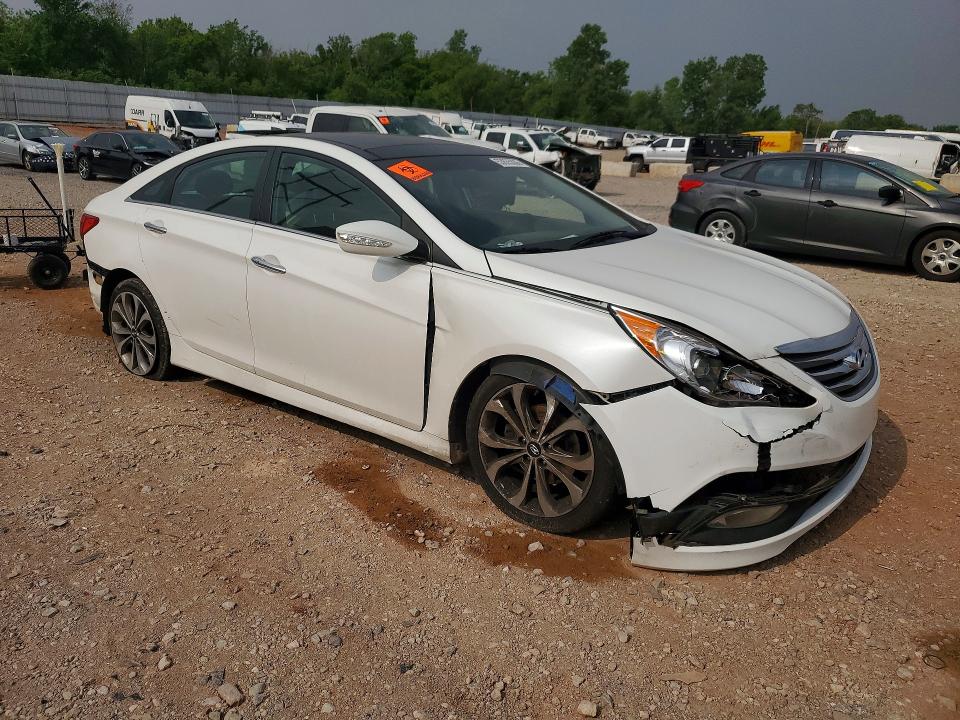 2014 Hyundai Sonata მანქანა იყიდება აუქციონზე, vin: 5NPEC4AB1EH839766, აუქციონის ნომერი: 53835306