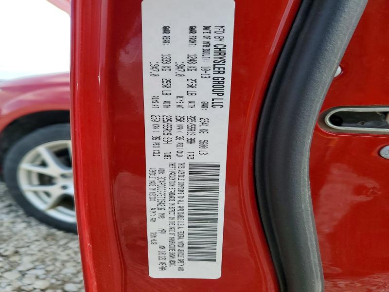 2014 Dodge Journey მანქანა იყიდება აუქციონზე, vin: 3C4PDDDG7ET154216, აუქციონის ნომერი: 52045646