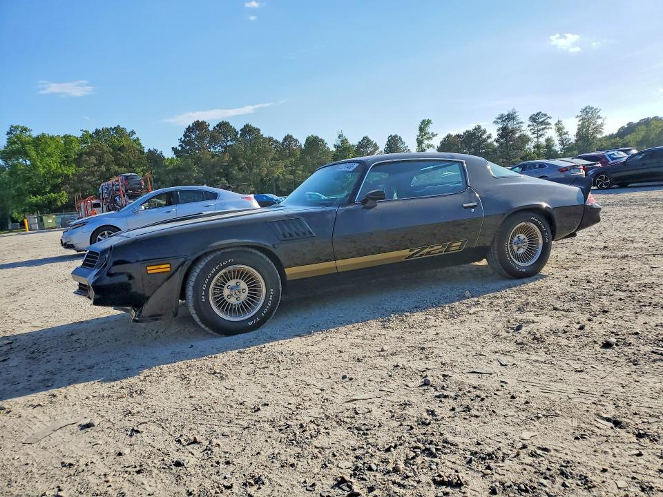 1979 Chev Camaro მანქანა იყიდება აუქციონზე, vin: 1Q87L9N592706, აუქციონის ნომერი: 52295466