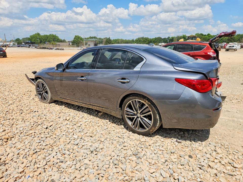 53876986 :رقم المزاد ، JN1BV7AP7EM691805 vin ، 2014 Infiniti Q50 مزاد بيع