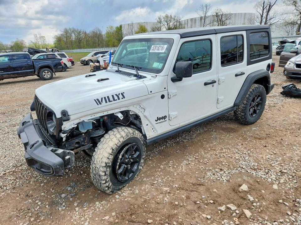 2022 Jeep Wrangler Unlimited მანქანა იყიდება აუქციონზე, vin: 1C4HJXDG0NW176051, აუქციონის ნომერი: 52818216