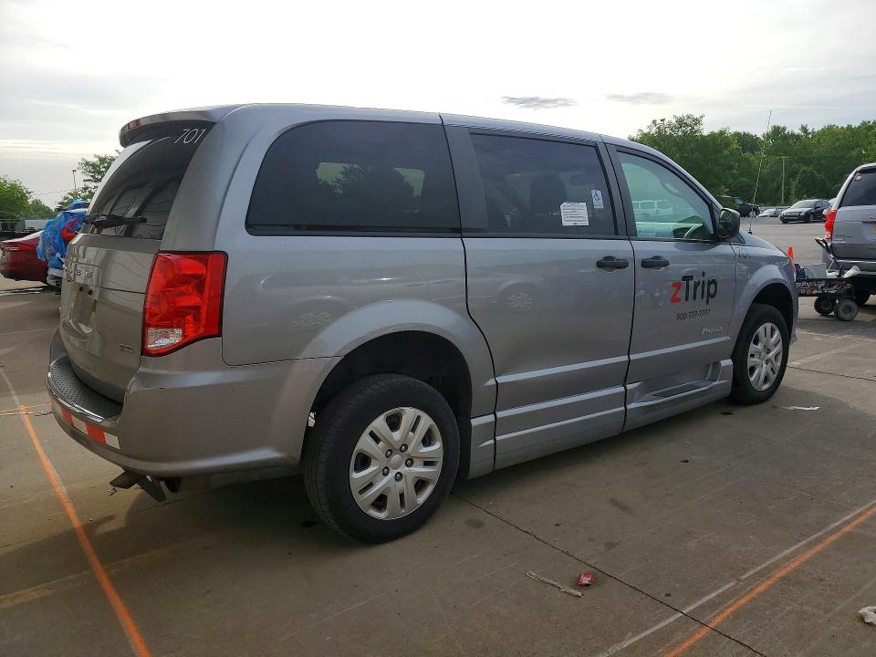 53838126 :رقم المزاد ، 2C7WDGBG4KR792053 vin ، 2019 Dodge Grand Caravan مزاد بيع