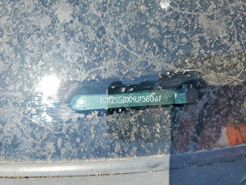 52203886 :رقم المزاد ، 1G11Z5SAXKU136041 vin ، 2019 Chevrolet Impala مزاد بيع