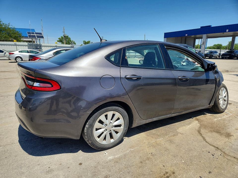 2015 Dodge Dart მანქანა იყიდება აუქციონზე, vin: 1C3CDFDH3FD181783, აუქციონის ნომერი: 54239586