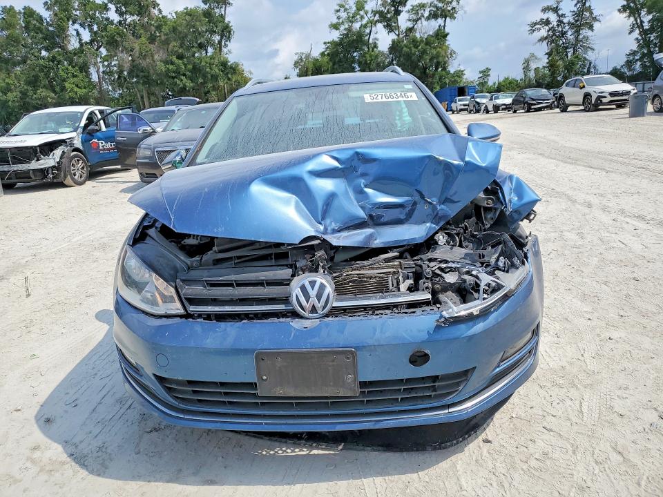 52766346 :رقم المزاد ، 3VWCA7AU6FM520064 vin ، 2015 Volkswagen Golf Sportwagen مزاد بيع