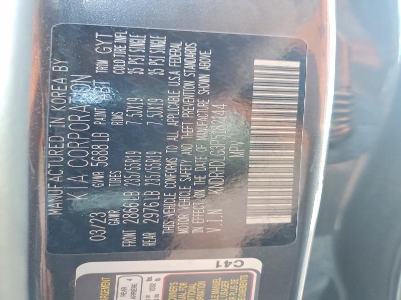 54877646 :رقم المزاد ، KNDRHDLG3P5182144 vin ، 2023 Kia Sorento مزاد بيع
