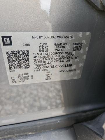 Продажа на аукционе авто 2018 Cadillac Xt5, vin: 1GYKNARSXJZ221388, номер лота: 52998656