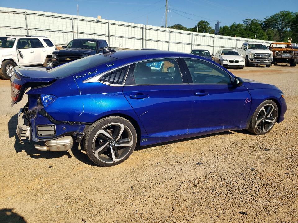 53907296 :رقم المزاد ، 1HGCV1F42NA037276 vin ، 2022 Honda Accord مزاد بيع