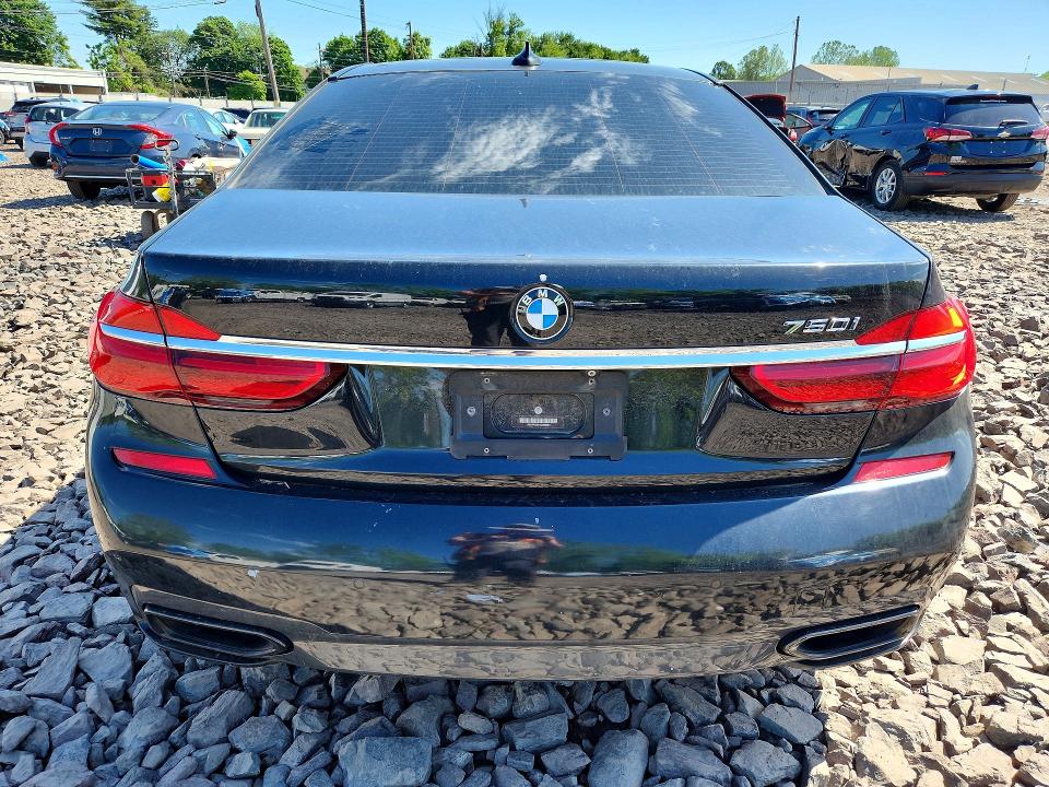 Aukcja sprzedaży 2016 Bmw 750, vin: WBA7F0C51GGM20854, numer aukcji: 53695666