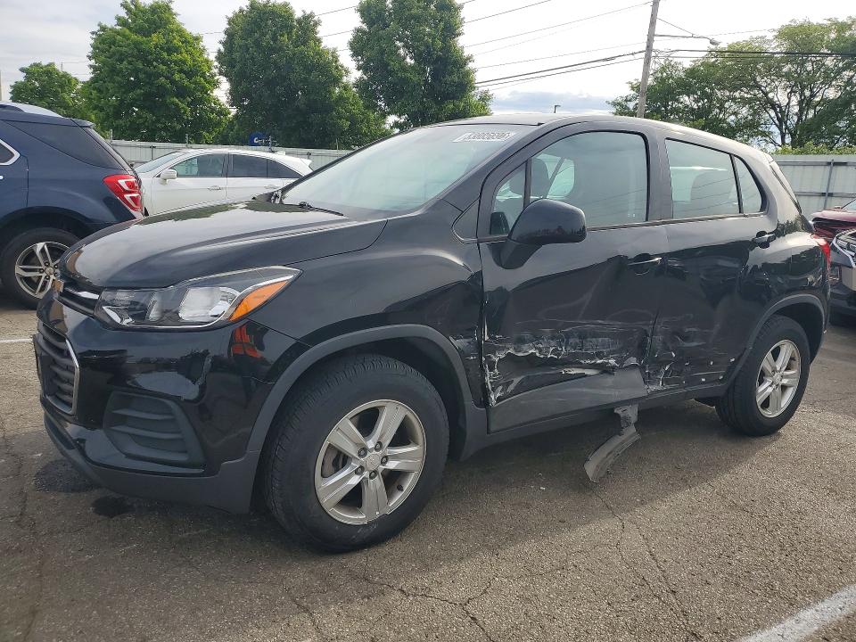 Auction sale of the 2019 Chevrolet Trax, vin: 3GNCJNSB4KL208188, lot number: 53885696