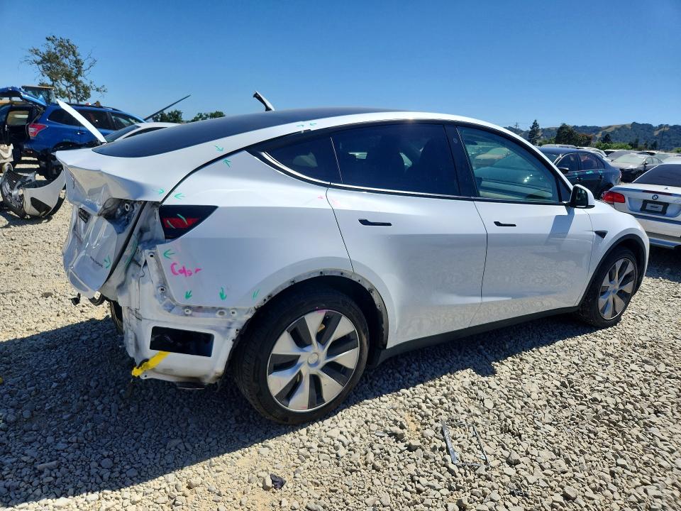 2021 Tesla Model Y მანქანა იყიდება აუქციონზე, vin: 5YJYGDEE8MF181009, აუქციონის ნომერი: 53653566