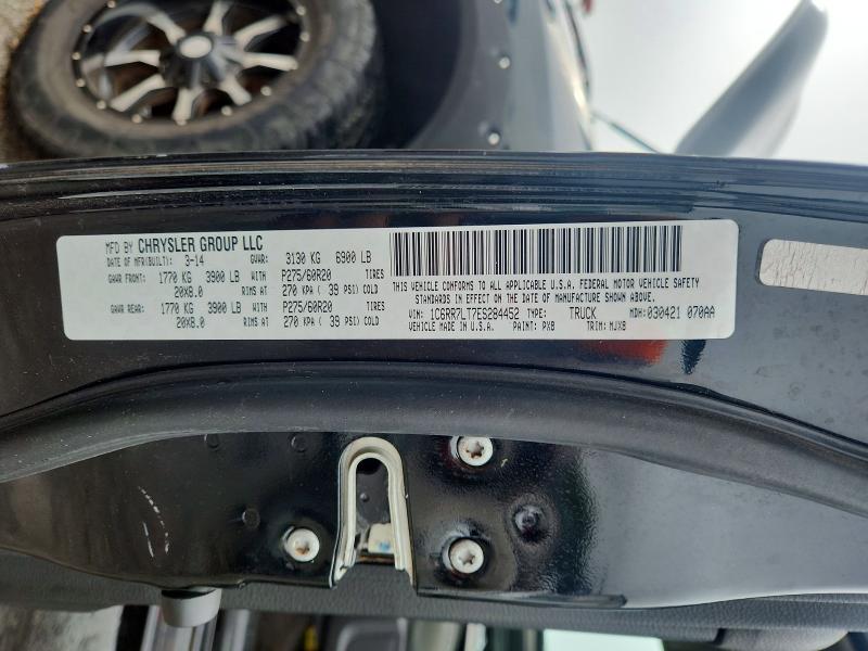 Aukcja sprzedaży 2014 Ram 1500, vin: 1C6RR7LT7ES284452, numer aukcji: 55013006