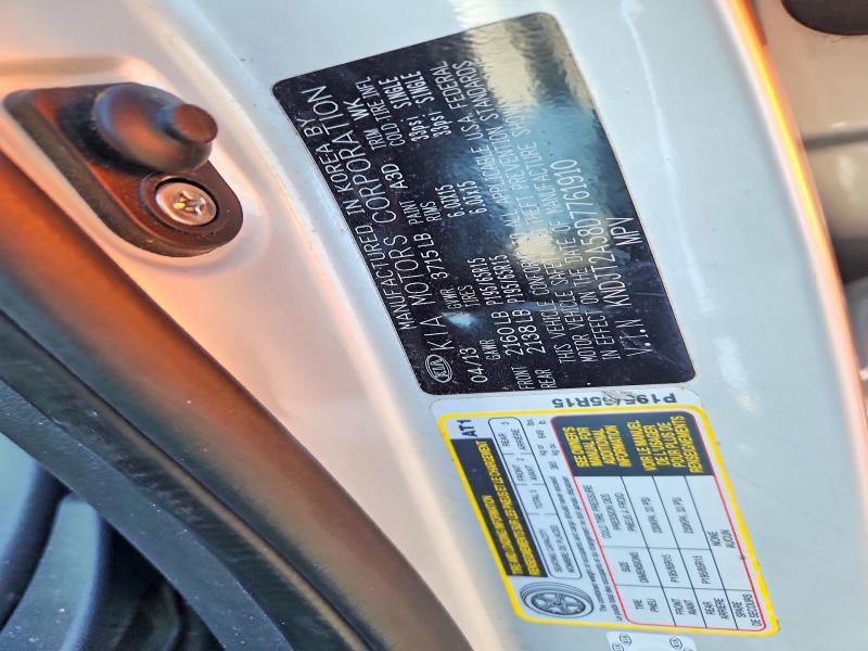 54856266 :رقم المزاد ، KNDJT2A58D7761910 vin ، 2013 Kia Soul مزاد بيع