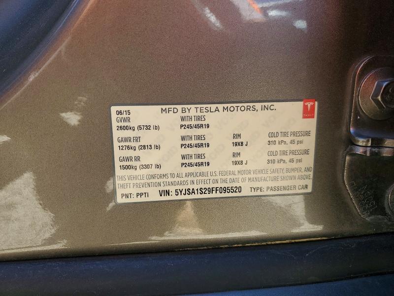 Aukcja sprzedaży 2015 Tesla Tesla Roadster, vin: 5YJSA1S29FF095520, numer aukcji: 53651356