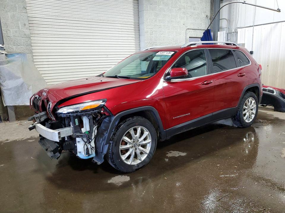 2016 Jeep Cherokee მანქანა იყიდება აუქციონზე, vin: 1C4PJMDB5GW246614, აუქციონის ნომერი: 54697126