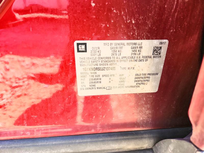 Auction sale of the 2018 Cadillac Xt5, vin: 1GYKNDRS0JZ137405, lot number: 53718736