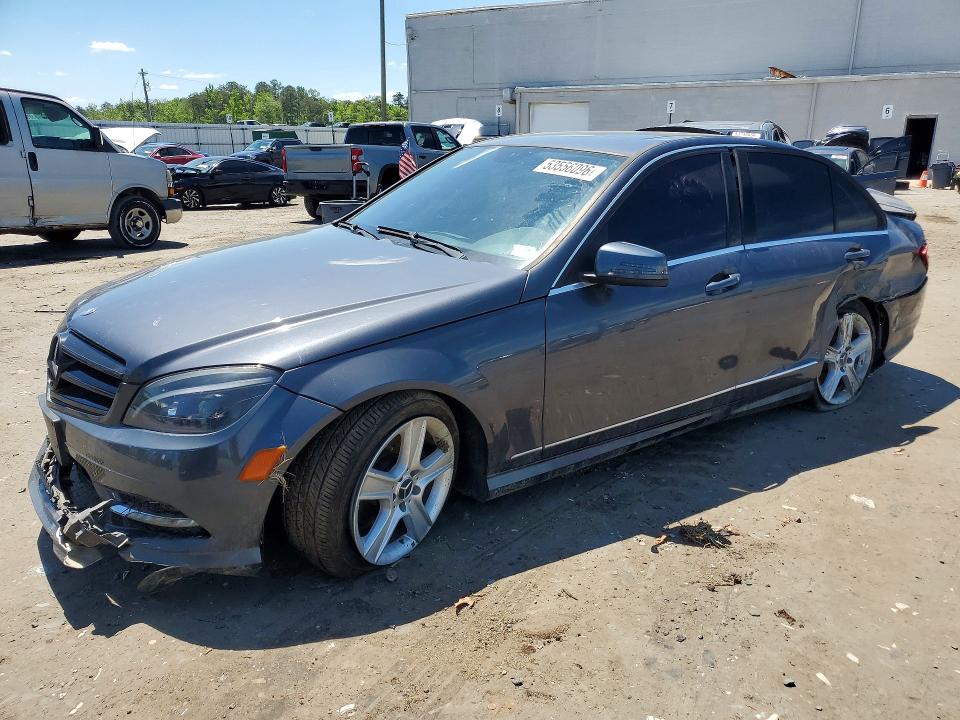 2011 Mercedes-benz C მანქანა იყიდება აუქციონზე, vin: WDDGF8BB5BR153214, აუქციონის ნომერი: 53556096