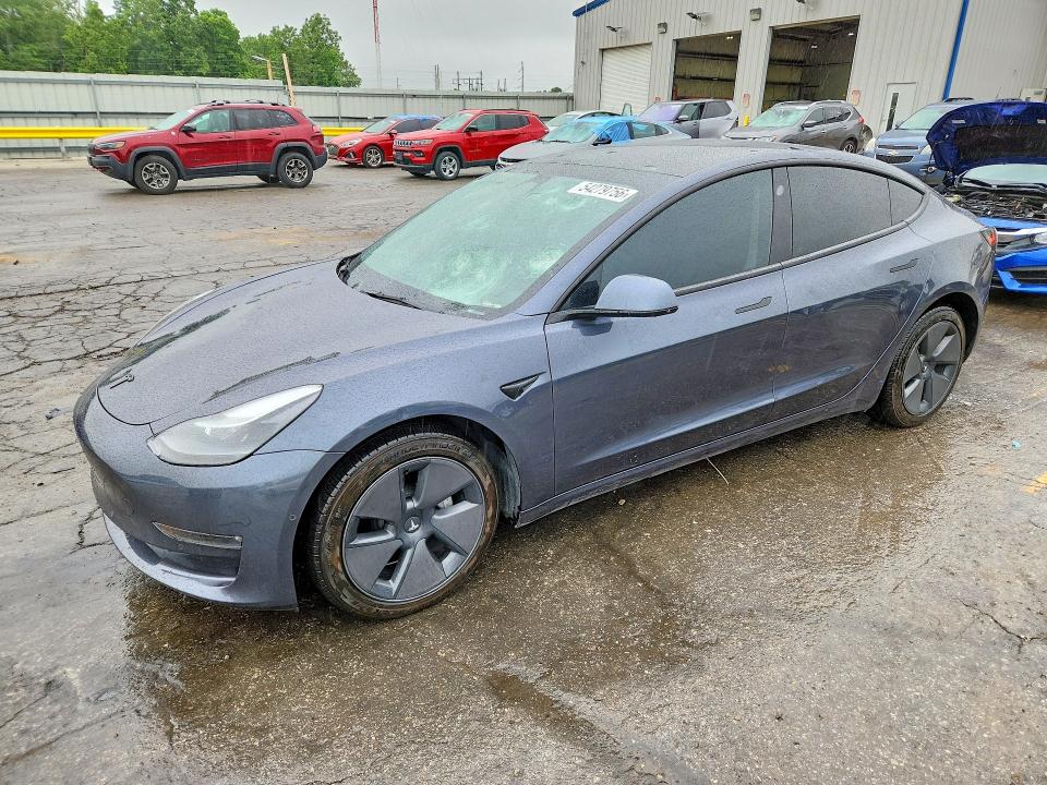 Продажа на аукционе авто 2022 Tesla Model 3, vin: 5YJ3E1EB5NF123767, номер лота: 54279756