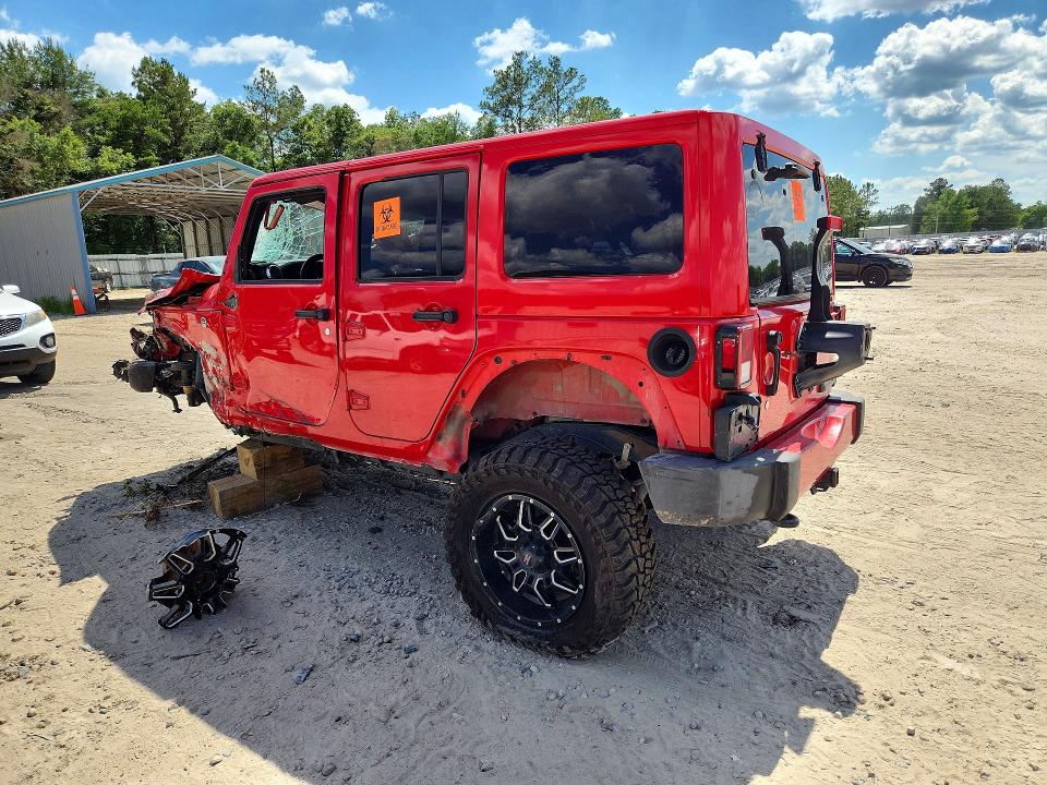 2017 Jeep Wrangler Unlimited მანქანა იყიდება აუქციონზე, vin: 1C4BJWEGXHL657347, აუქციონის ნომერი: 53591186