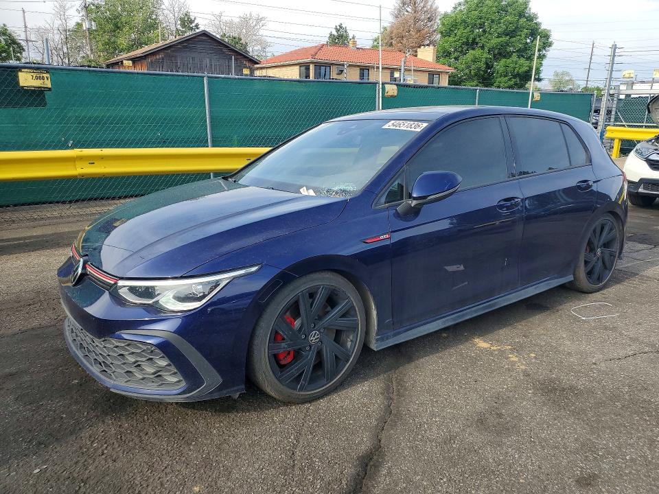 54651836 :رقم المزاد ، WVWR87CD5NW186078 vin ، 2022 Volkswagen Gti مزاد بيع