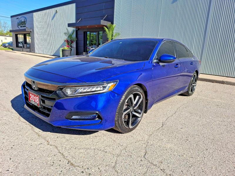 2018 Honda Accord მანქანა იყიდება აუქციონზე, vin: 1HGCV1F37JA811183, აუქციონის ნომერი: 55829206