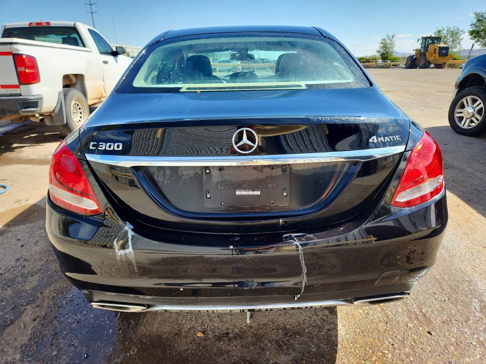 51510916 :رقم المزاد ، 55SWF4KB8FU023193 vin ، 2015 Mercedes-benz C مزاد بيع