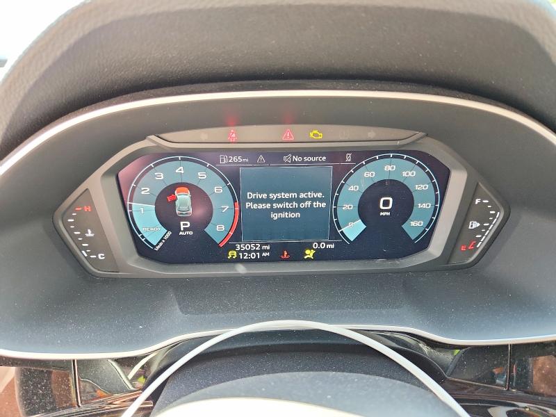 Продажа на аукционе авто 2022 Audi Q3, vin: WA1DECF33N1133272, номер лота: 52856256
