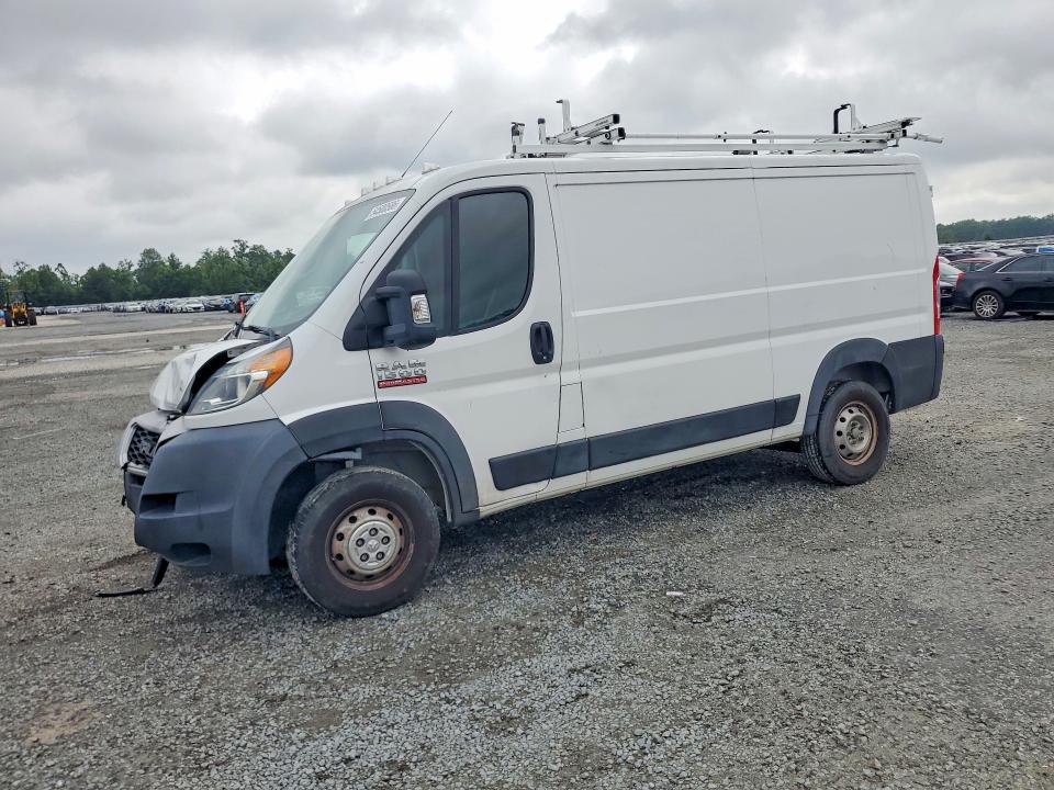 54500586 :رقم المزاد ، 3C6TRVAG5KE548122 vin ، 2019 Ram Promaster 1500 مزاد بيع